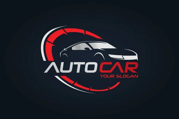 Car Garage Premium Concept Logo Design — Stock Vector