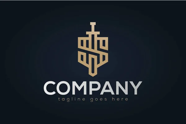 Premium Vektör Monogram Logo Tasarımı
