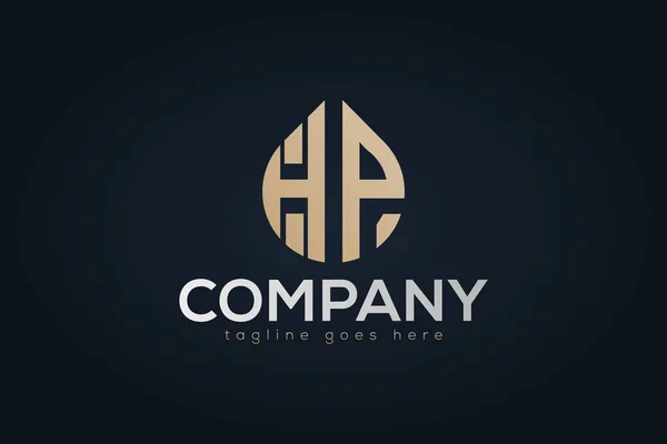 H ve P Monogram Logo Tasarımı
