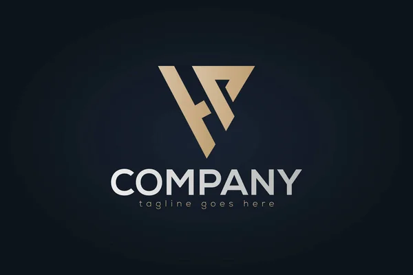 H ve P Monogram Logo Tasarımı