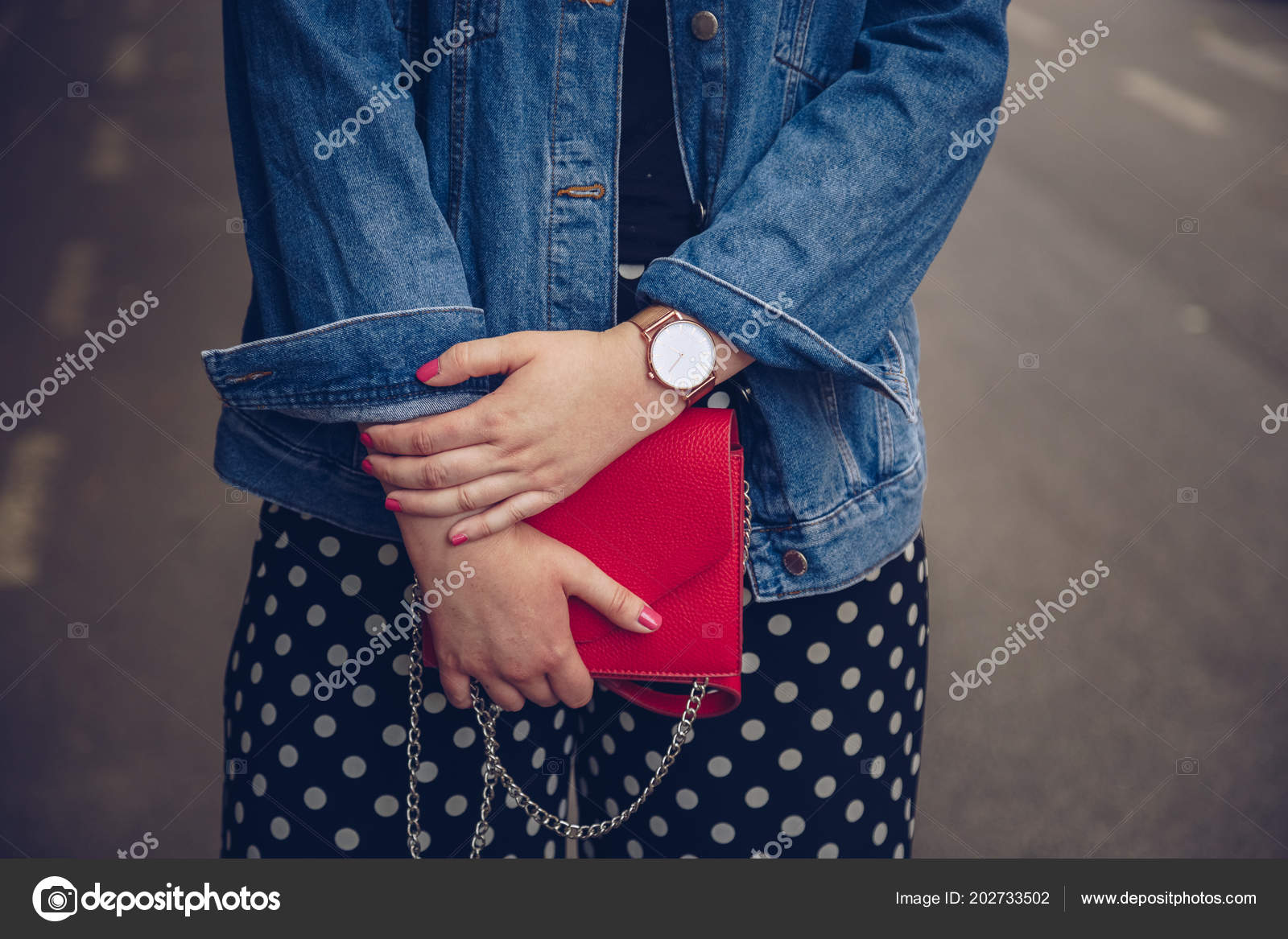 rose gold denim jacket