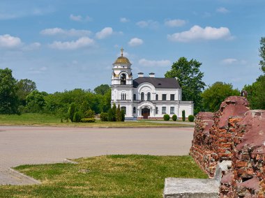 Brest Kalesi, kale, yaz günü eski duvar, Aziz Nikolaos Tapınağı