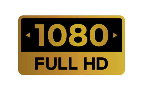 Метка Full HD 1080p выделена на белом фоне. Логотип с высоким разрешением; Экран телевизора / игрового монитора высокого разрешения с векторной этикеткой
.