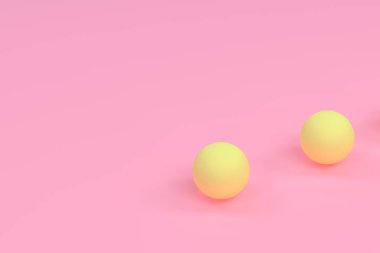 Minimalist geometrik soyut arka plan, pastel renkler, 3d render.