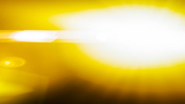 Gerçekçi Len parlama ışık efekti siyah arka plan üzerinde. Optik