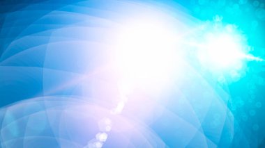 Gerçekçi Len parlama ışık efekti siyah arka plan üzerinde. Optik