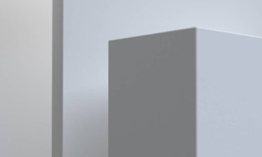 Minimalist soyut arka plan, ilkel geometrik şekiller, p