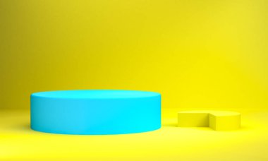 Geometrik Minimalist soyut arka plan, ilkel figürler, 