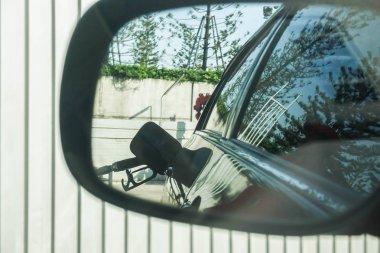 yakıt araba kanat aynası