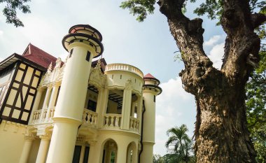 Tayland - 13 Ekim 2018: Chaleemongkolasana Residence Sanam Chandra Sarayı Nakhonpathom '