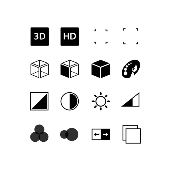 Einfache Reihe von Vektorzeilensymbolen für die Geschäftsführung. enthält Symbole wie Helligkeit, Kontrast, Timer und mehr. editierbarer Schlaganfall. 48x48 Pixel perfekt. — Stockvektor