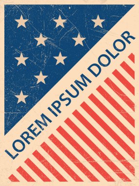 Kartpostal, el ilanı, afiş, billboard, afiş, kapak, kitapçık, broşür, broşür, katalog, takvim, davet, arka plan ABD, Amerikan bayrağı, Amerikan Semboller.