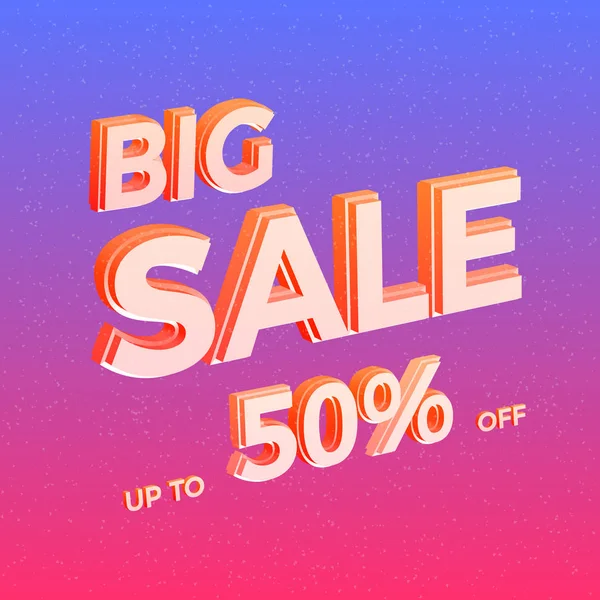 Parlak Satılık vektör afiş, renkli reklam arka plan