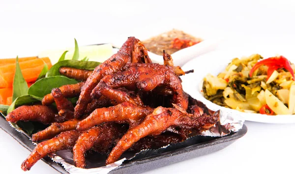 Soğuk soslu ızgara tavuk parmak