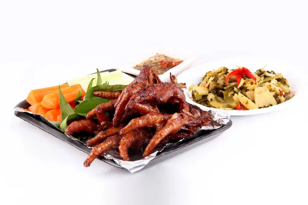 Soğuk soslu ızgara tavuk parmak