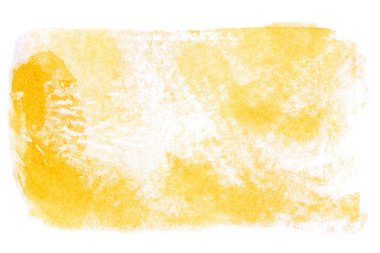 Kağıt üzerinde suluboya sarı arka plan. Soyut illüstrasyon.