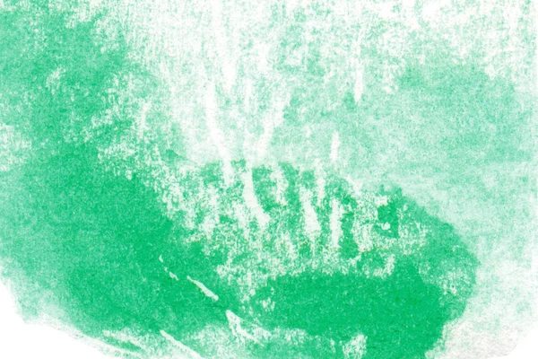 紙に水彩画の緑の背景。抽象的なイラスト. — ストック写真