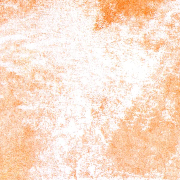Abstrait encre orange tache fond texturé. Design moderne wate — Photo