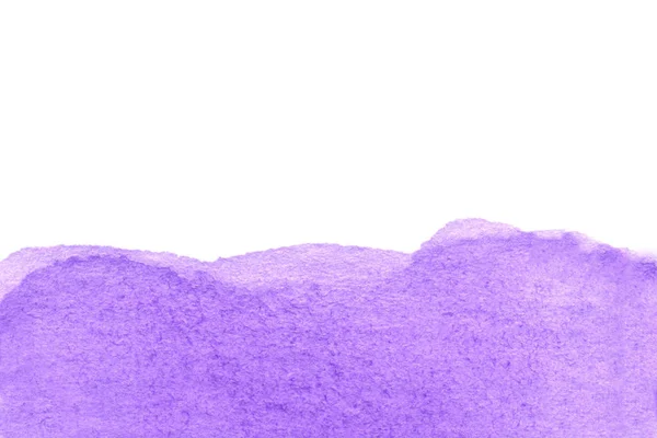 Pittura ad acquerello astratta viola. Elemento di design. Per il web, de — Foto Stock