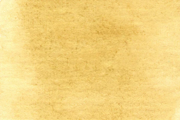 Színes festék illusztráció. Sárga foltos papír. Sárga, f festett kéz — Stock Fotó