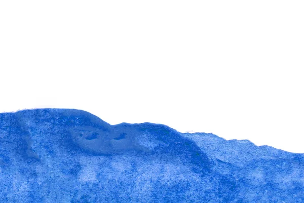 Абстрактные синие чернильные пятна текстурированного фона. Бумага ручной работы — стоковое фото