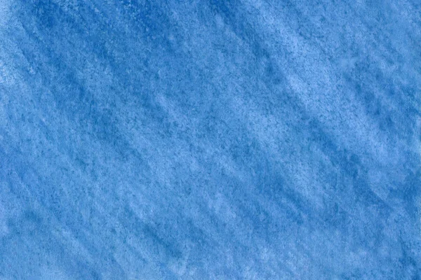 Watercolor blue background on paper. For design, decoration, sur — Stock Photo, Image