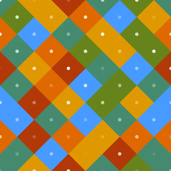 70 년대 매끄러운 다채로운 반복 패턴 — 스톡 벡터