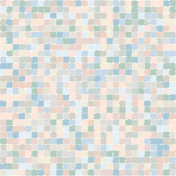 Пастельный бесшовный пиксельный узор — стоковый вектор