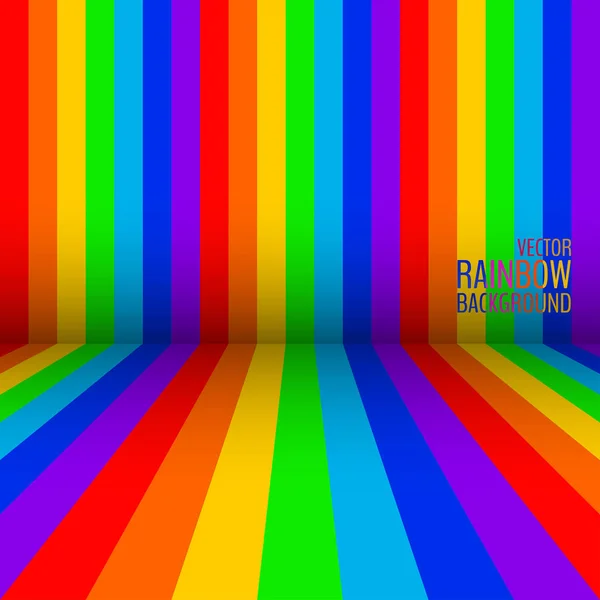 Hintergrund der Regenbogenflagge — Stockvektor
