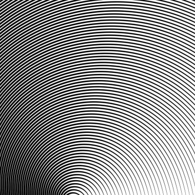 Siyah kavisli çizgiler