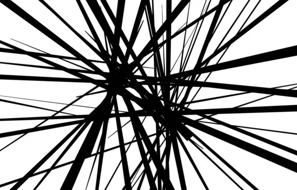 Abstrait noir et blanc lignes fond — Image vectorielle