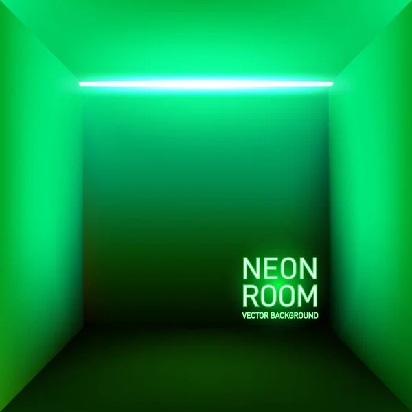 Retro 80s yeşil neon fon