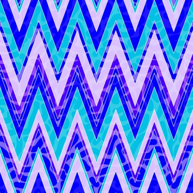 Kusursuz zig zag deseni