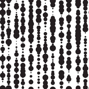 Siyah ve beyaz kusursuz desen