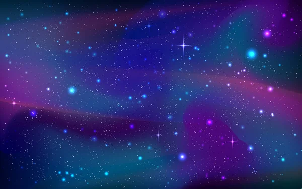 Νύχτα έναστρο ουρανό — Διανυσματικό Αρχείο