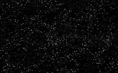 Gece yıldızlı karanlık gökyüzü