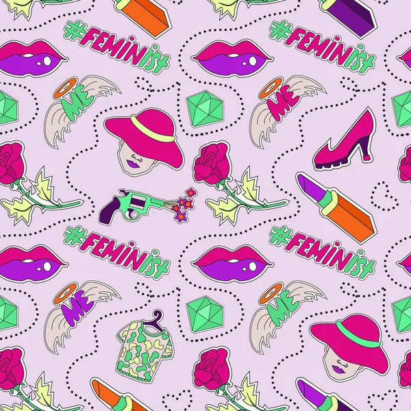 Kız güç seamless modeli