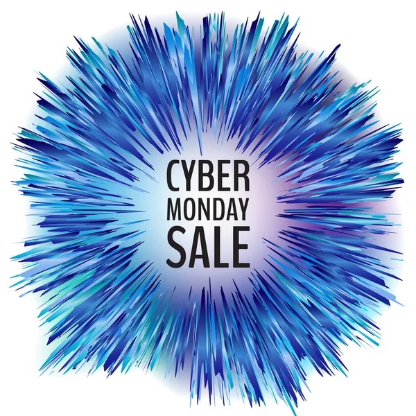 Cyber-Monday-Verkauf — Stockvektor
