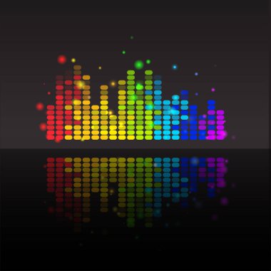 Yansıma ile soyut ekolayzır