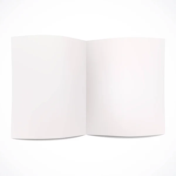 Stück weißes Papier — Stockvektor