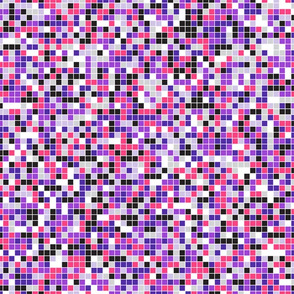 Бесшовный пиксельный узор — стоковый вектор