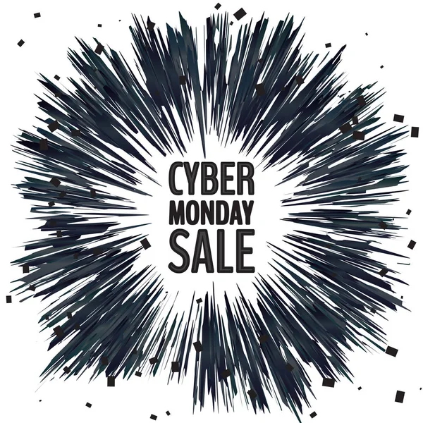 Cyber-Monday-Verkauf — Stockvektor