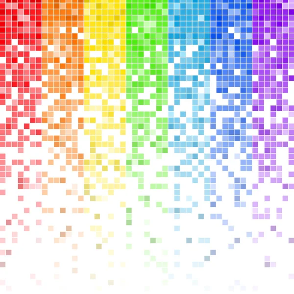 Цветной пиксельный фон — стоковый вектор