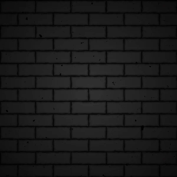 Dark brick wall — Stock Vector