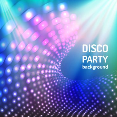 Disko partisi arka planı