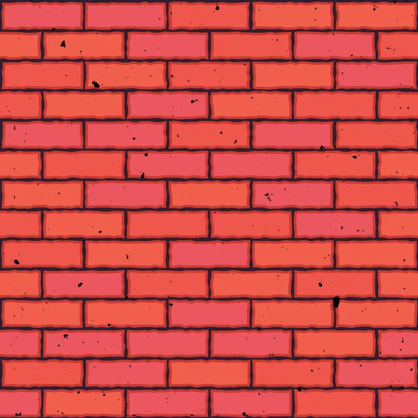 红砖墙 — 图库矢量图片