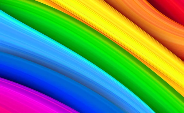 Rainbow Stripes pano de fundo — Vetor de Stock