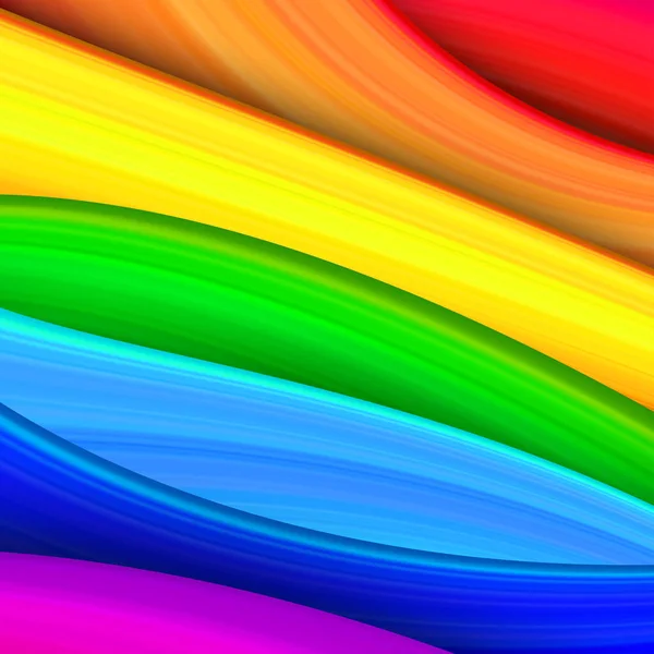 Hintergrund mit Regenbogenstreifen Stockillustration