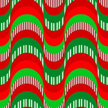 Renkli 70 'ler deseni