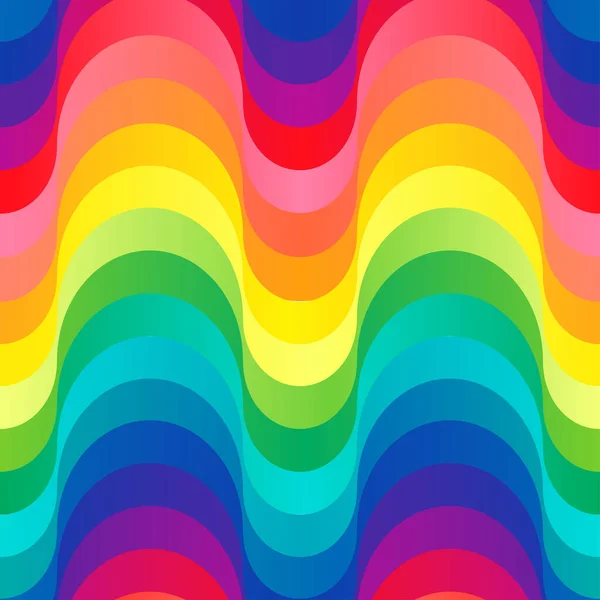 Kleurrijke jaren 70 patroon — Stockvector